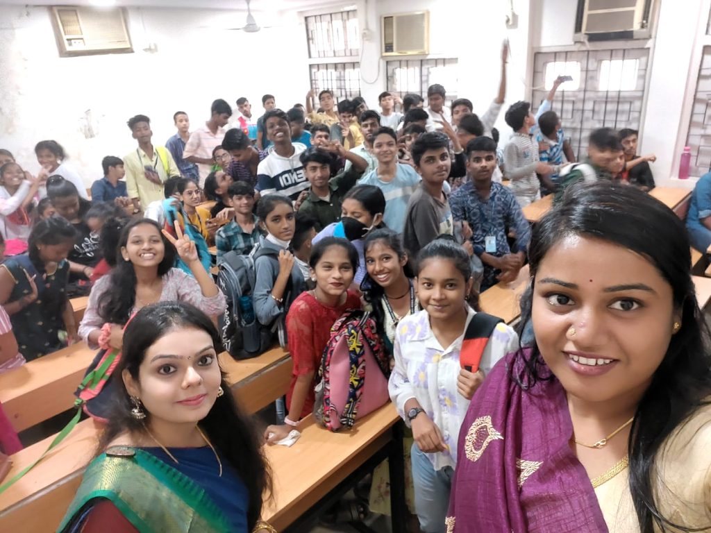 Prakash college of commerce and science celebrated Teacher's Day on Monday 5th September 2022. On this special day, students became the teachers and taught a topic.