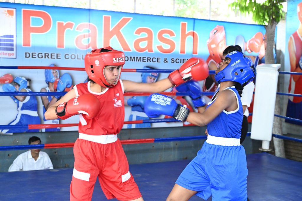 Heartiest Congratulation to our Junior college students for adding 2 more colorful feathers to our cap by winning the boxing team championship for 2022-2023. In the inter-collegiate boxing tournament organized by Prakash College on behalf of the Junior College Sports Association of Mumbai. We at Prakash College appreciate the efforts taken by our stars for reaching this height.