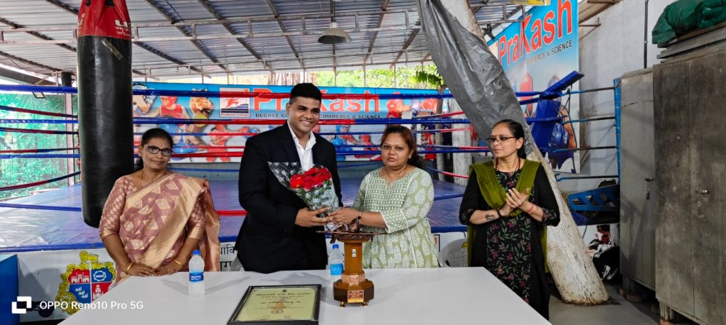 Our ex-student Saurabh Lenekar has being awarded with Shiv Chatrapati Rajya Krida Puraskar 2019-20 Boxing...